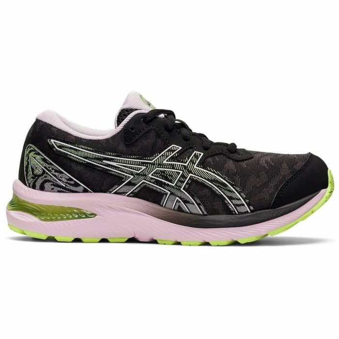 asics gel cumulus 23 gs junior running shoes black 29668891459792