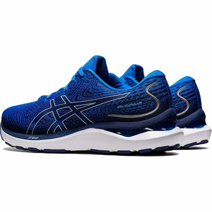 asics gel cumulus 24 mens running shoes blue 37451042881744