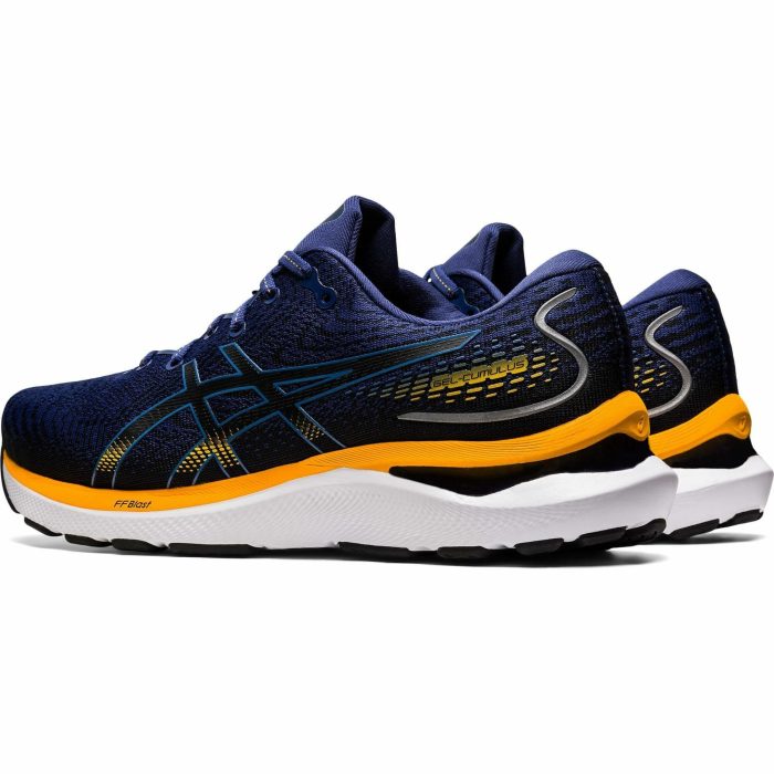 asics gel cumulus 24 mens running shoes navy 37451016306896