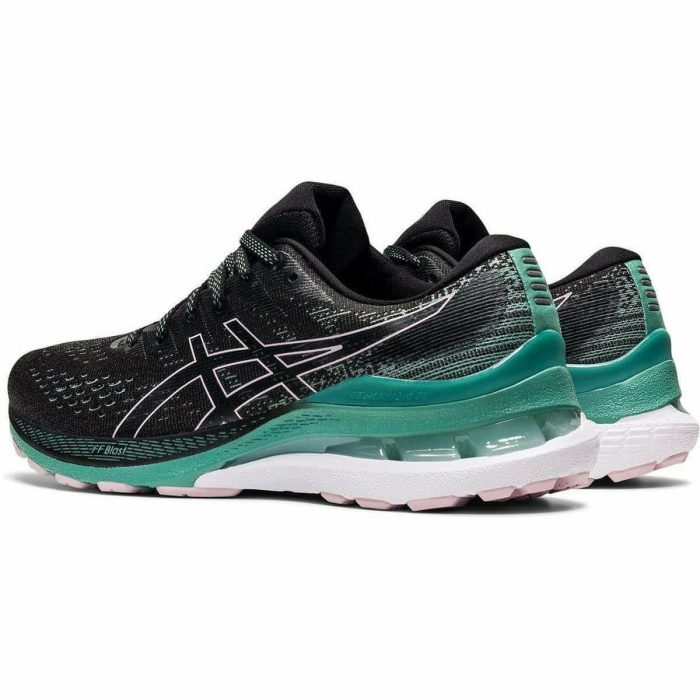 asics gel kayano 28 womens running shoes black 29621594194128