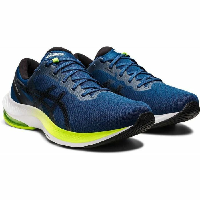 asics gel pulse 13 mens running shoes blue 29628871311568