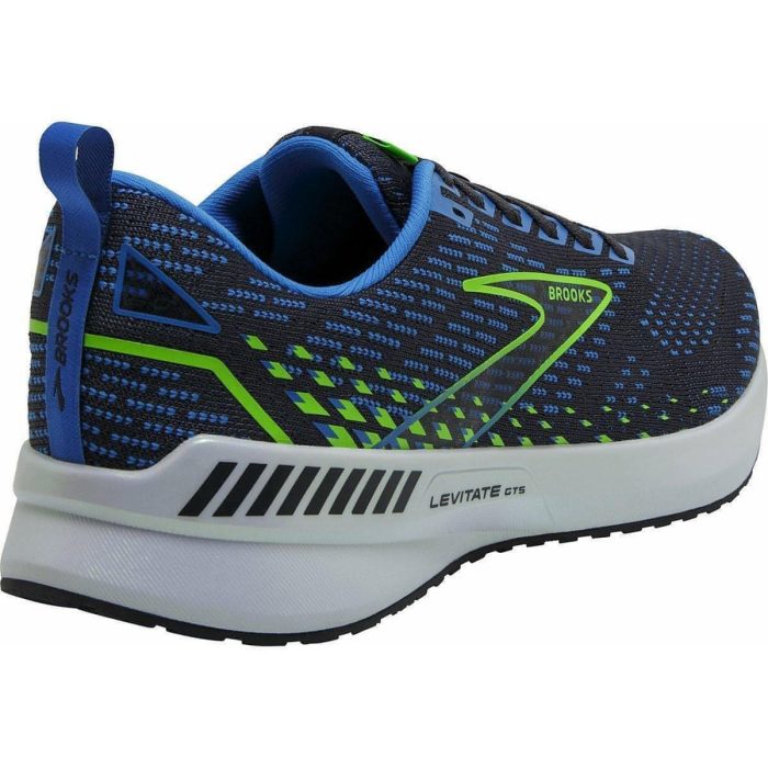 brooks levitate gts 5 mens running shoes blue 29646379843792