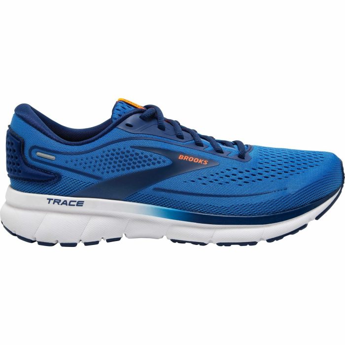 brooks trace 2 mens running shoes blue 37408087015632