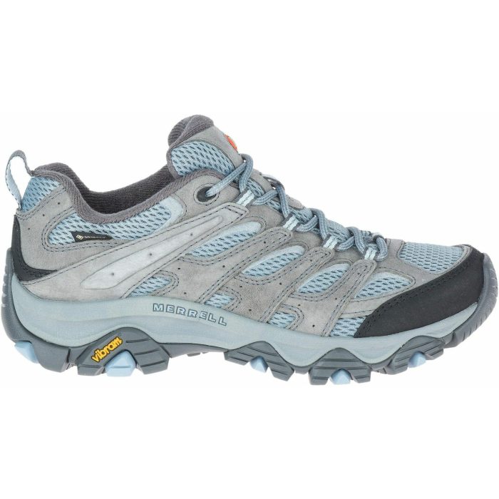 merrell moab 3 gtx womens walking shoes blue 30432547078352