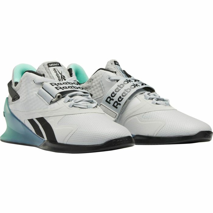 reebok legacy lifter ii mens weightlifting shoes grey 37394032427216