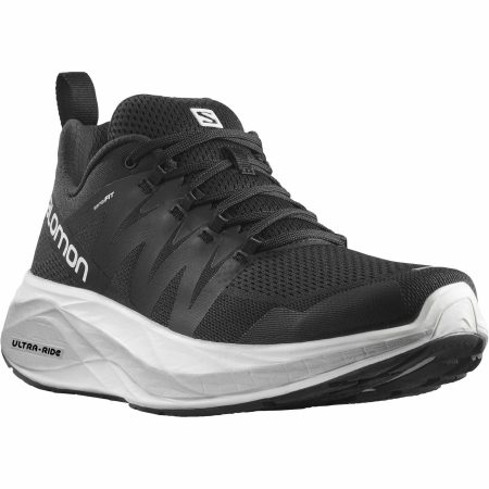 salomon glide max mens running shoes black 37272885690576