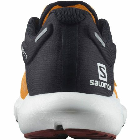 salomon predict 2 mens running shoes orange 30428616163536