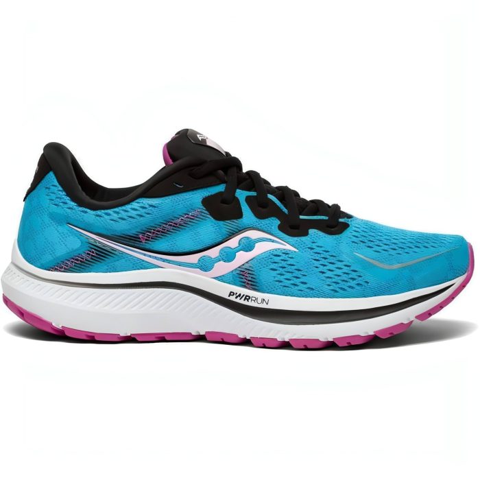 saucony omni 20 womens running shoes blue 28557341917392