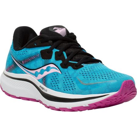 saucony omni 20 womens running shoes blue 29621972336848