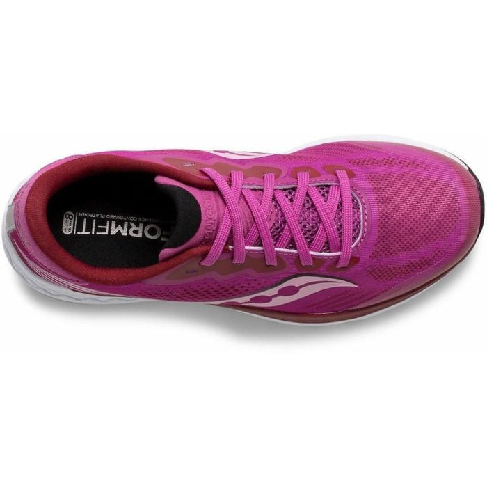 saucony ride 14 junior running shoes pink 29691904131280