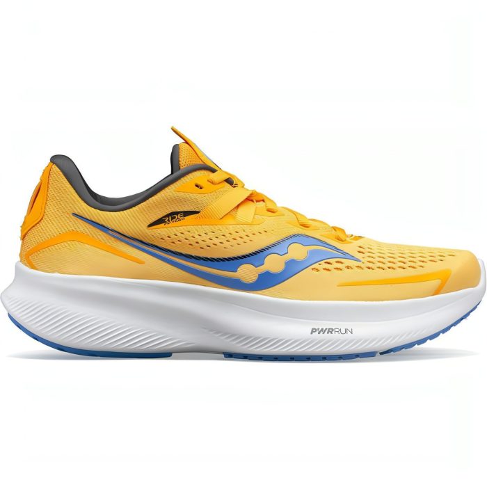 saucony ride 15 womens running shoes gold 37223000604880