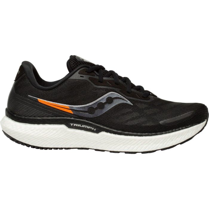 saucony triumph 19 mens running shoes black 28557302857936